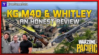 WARZONE NEW KG M40 and Whitley True Review Are they worth leveling [upl. by Atnauq]