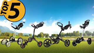 TOP 5 Best Golf Trolleys Today’s Top Picks [upl. by Radack]