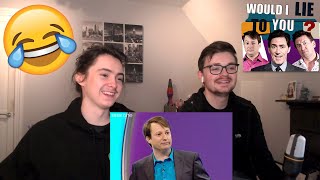 Reacting to  Does David Mitchell Have A Door Knob  Would I Lie To You [upl. by Vedi]