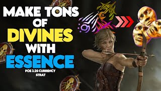 Make TONS of DIVINES With ESSENCE  Einhars Memory of Crystal Prisons  POE 325 Farming Guide [upl. by Keegan]