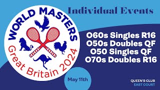 Real Tennis World Masters 2024  Individual Events  Day 3 [upl. by Raji]