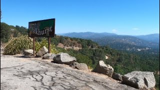 Oakhurst CA  A look around the town [upl. by Eemyaj]