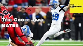 Jake Bates Flawless Game The Good in Week 10 [upl. by Kalk]