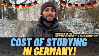 Unlocking the Secrets The Real Cost of Studying in Germany in 2024🇩🇪  Comprehensive Guide 2024 [upl. by Clarance]