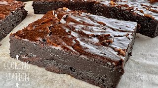 Delicious Brownies Cocoa Powder Recipe  Fudgy Cocoa Brownies [upl. by Daugherty]