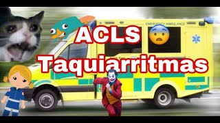 ¡¡ACLS Taquiarritmias para ESTUDIANTES [upl. by Xena333]