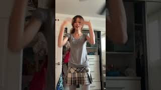 best tiktok no bra challenge outfit reveal shorts tiktok [upl. by Nnairam]