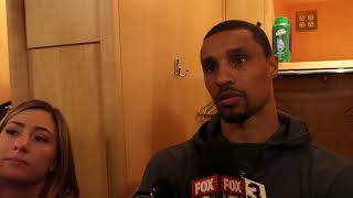 George Hill says Cavs’ effort was for the fans in Game 3 rout of Celtics [upl. by Danais4]