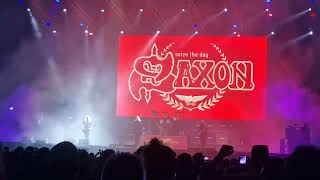 Saxon Denim and Leather live Athens 23 [upl. by Nessi]