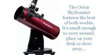 The Orion SkyScanner 100mm Telescope Reviews [upl. by Yelsnya]