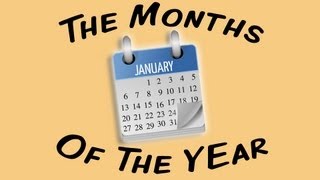 Months Of The Year preschool musictoddler music [upl. by Esenej]