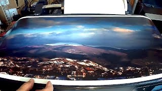 Lets Print a Panorama on the EPSON P800 [upl. by Saxet]