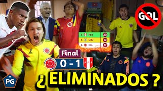 Colombia 0 Perú 1 🔥 Eliminatorias Qatar 2022 Conmebol 😱 Reacciones Amigos 🔥 El Club de la Ironía [upl. by Happy]