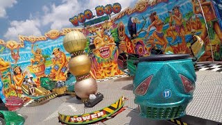 Bensons Fun Fair horsham Vlog  8th July 2018 [upl. by Esilrahc]