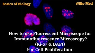 Fluorescent Microscopy How to use Microscope step by step for Beginners [upl. by Ahsennek809]