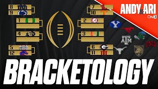 College Football Playoff BRACKETOLOGY Week 13  CFP after BYU Tennessee fall in BIG 12 SEC play [upl. by Kyred349]