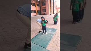 Broad jump sports schoollife nursery 1stprize [upl. by Gujral]