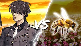 Shikikan VS Bees FULL FIGHT [upl. by Eltsyek]