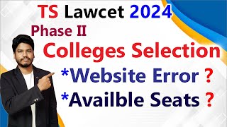 Web OptionsPhase 2Ts Lawcet 2024 [upl. by Ajet]