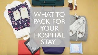 What to pack in your hospital bag  Getting treatment [upl. by Waiter276]