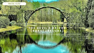 The Devils Bridge Rakotzbrücke  Hidden Gem in the Eastern part of Germany🇩🇪😈  Devils Bridge [upl. by Geralda]