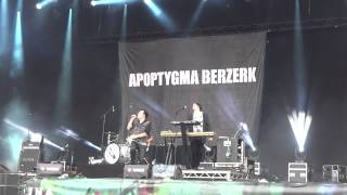 Apoptygma Berzerk  Starsign live at Mera Luna 2015 [upl. by Donaghue]