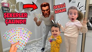 Ã–FKELÄ° TUHAF ADAM EVDEPOYRAZ ELÄ°FÄ°N ÅEKERLERÄ°NÄ° ALDI SAKLANDI [upl. by Leikeze]