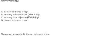 CISA Exam  Question 8 [upl. by Harrod]