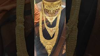 Contact num9841114143🤯25 savaran gold jewellery set 🥳 less wastagegoldjewllerymarriagethalichain [upl. by Stockton]