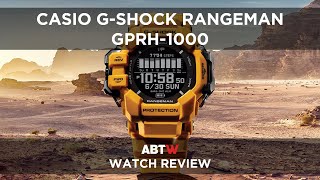 Casio GShock Rangeman GPRH1000 Hybrid Smartwatch Review [upl. by Ydissac]