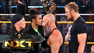 MSK go face to face with Ciampa amp Thatcher WWE NXT June 29 2021 [upl. by Iana]