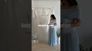 Baby shower on a budget Pt 1 babyshower pregnantstyle embarazo babyshowertheme [upl. by Prober934]