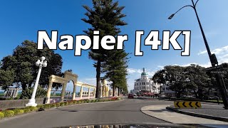 4K Driving Through New Zealands Napier A Scenic Journey [upl. by Shirley]