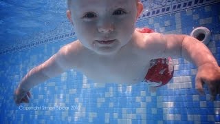 Baby Swimming Underwater [upl. by Evalyn265]