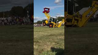 JC Balls Backhoe Loaders Doing Wheelies [upl. by Ibbie]