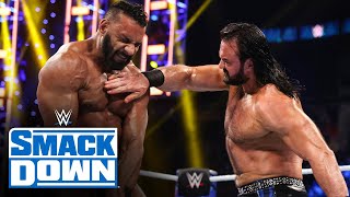 WWE 27 September  Jinder Mahal Returns To Attack Drew McinTyre  Smackdown  Full match [upl. by Pax]