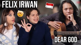 You not REGRET Hearing this  Felis Irwan AMAZING cover of Dear God by A7x  REACTION [upl. by Mclyman]