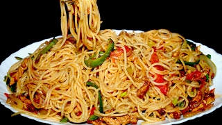 Tasty Spaghetti Recipe  Chicken Vegetable Spaghetti  Homemade Spaghetti Recipe [upl. by Nnagrom]