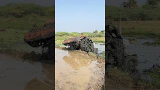 swaraj dangerous stunt rajesheslavath tractor shorts [upl. by Airot]