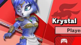 Someone created a COMPLETELY NEW CHARACTER for Smash Ultimate  Krystal [upl. by Jayson]