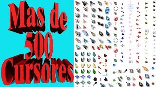 ✅ Cómo CAMBIAR el cursor cambiar mouse En WINDOWS 1087  PACK DE CURSORES [upl. by Audy895]