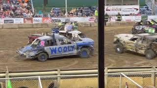 61023 Pike County Fair Demo Derby Street Stock Weld [upl. by Edialeda]