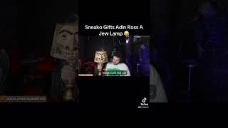 Adin Ross Reacts To Jewish Sneakos Gift [upl. by Einiar]