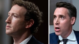 Facebook is killing people US Senator Josh Hawley grills Meta CEO Mark Zuckerberg [upl. by Liagabba253]