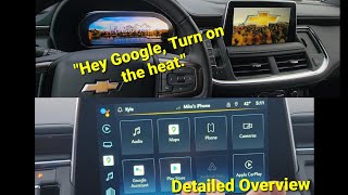 New 20222023 Chevrolet Infotainment 3 w Google Built In  Detailed Tutorial amp Overview  Tech Help [upl. by Bendix]