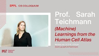 CIS  Colloquium  by Prof Sarah Teichmann [upl. by Oza119]