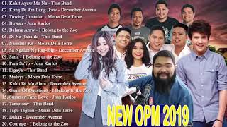 BEST OPM MUSIC 2019 Tagalog Love Songs  Kahit Ayaw Mo Na Buwan Sana Kung Di Rin Lang Ikaw [upl. by Eimmij]