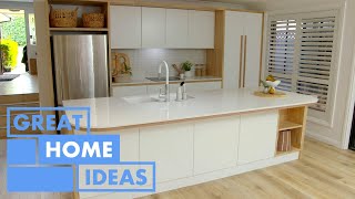 DIY Kitchen Makeover  Great Home Ideas [upl. by Laktasic]