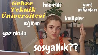 Gebze Teknik Üniversitesini öğrencisinden dinleyin [upl. by Gavrielle]