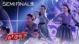 UniCircle Flow Delivers a STUNNING Performance to Physical by Dua Lipa Americas Got Talent 2021 [upl. by Aela137]